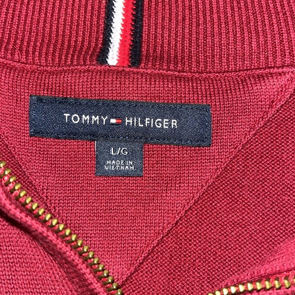 Tommy Hilfiger pull over size large - Picture 3 of 4